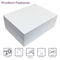 Better Office Products EVA Foam Sheets, 9 x 12 Inch, 6mm Extra Thick, White Color, for Arts and Crafts, 20 Bulk Sheets, 4PK 01619 - alternate 2